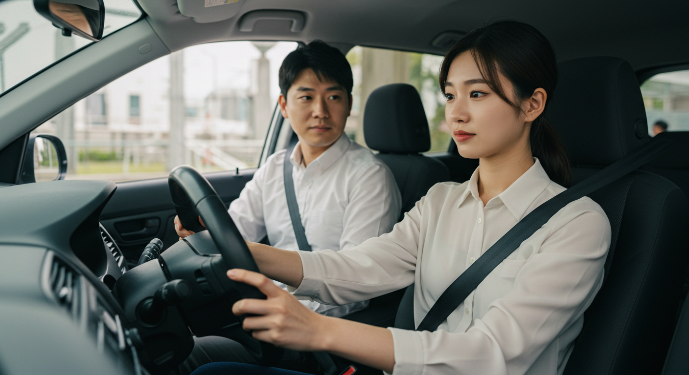 운전강사 활동 모습